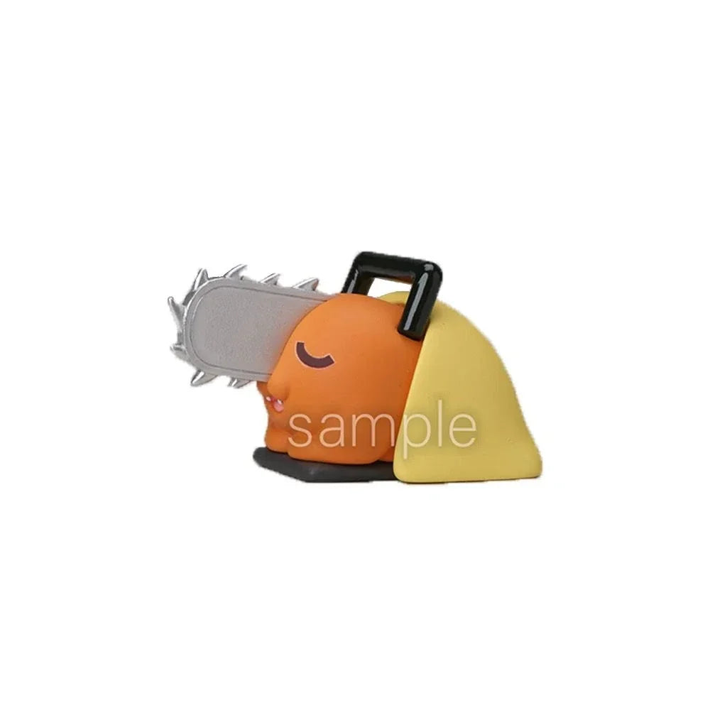 Chainsaw Man Power Figure Anime Cute Aki Denji Statue Makima Sleeping Decoration Action Figurine Sculpture Desk Accessories Gift