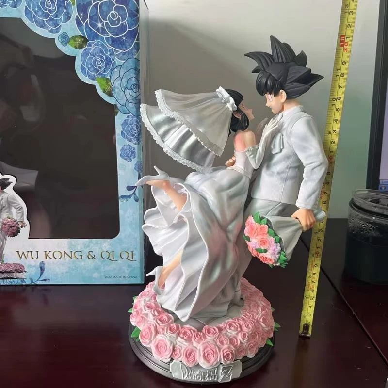 EL GUERRERO QUE SALVÓ AL MUNDO… Y EL CORAZÓN DE UNA MUJER. Goku & Milk — Edición Boda.