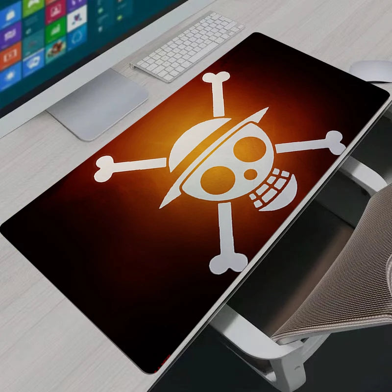 Mouse Pad Gaming XL Home New HD PC Mousepad Keyboard Pad Non-Slip Office Carpet Laptop Big Japan Game Anime One Piece Mice Pad