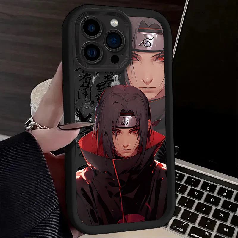 N-NARUTO-S Matte Phone Case For iPhone 16 16E 15 14 13 12 11 Pro Max X XS X S Max XR SE 2020 SE4 7 8 Shockproof Silicone Cover