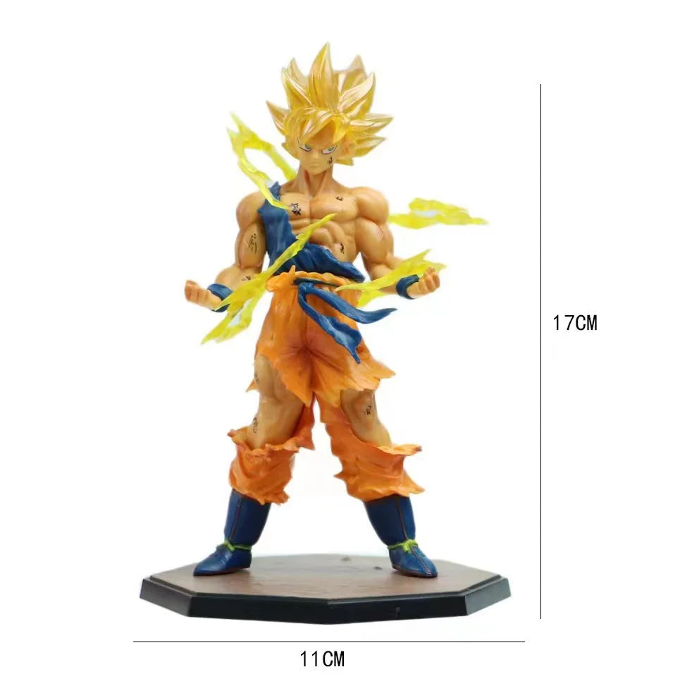 ¡EL AURA QUE SACUDE EL CIELO! ⚡🔥 Goku SSJ2 — Edición Tormenta Eléctrica.