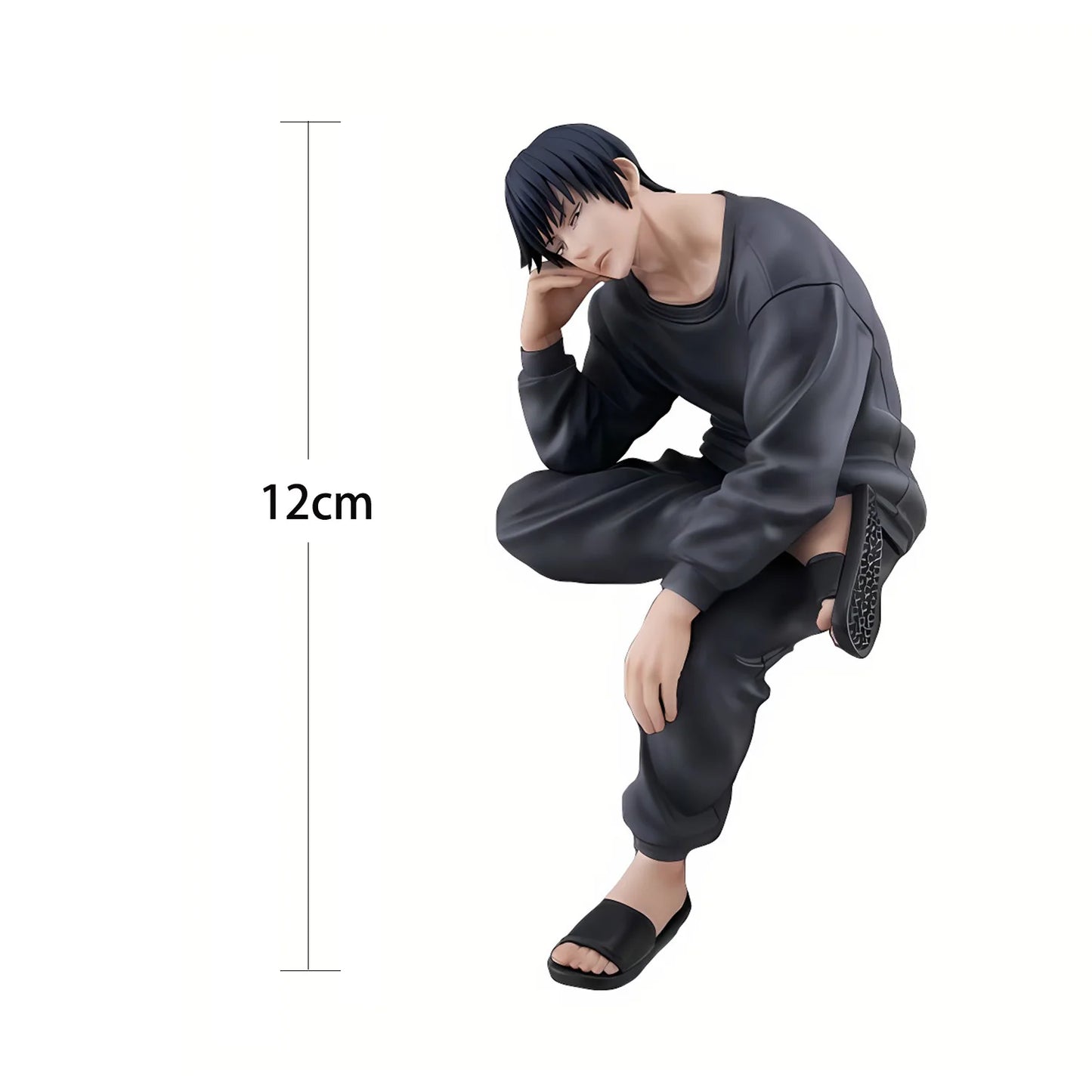 Anime JJK figure Gojo Satoru Fushiguro Toji model sitting pose action figure Computer desk decora car accessorie collection gift