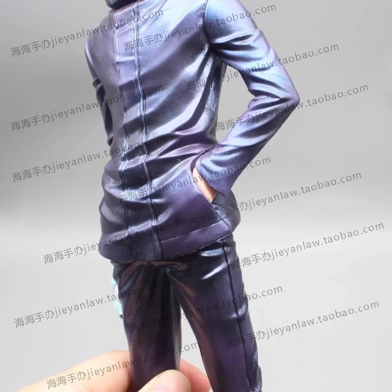 EL HOMBRE QUE SE RÍE DEL PELIGRO 😐🔥 Figura Premium de Gojo con Cabeza Intercambiable.