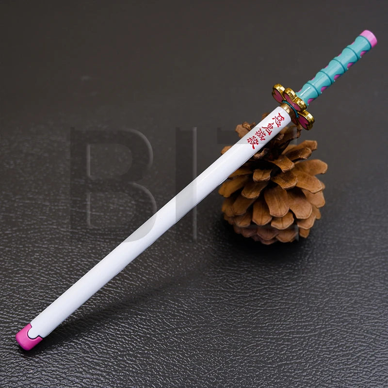 20cm/7.87inDemon Slayer Anime Peripheral Neutral Pen/my Wife/Zenyi/moth/butterfly Blade Day Wheel Knife Stationery Signature Pen