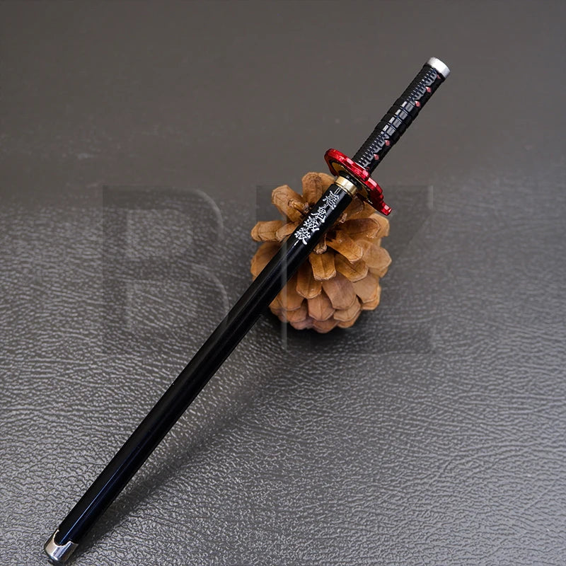 20cm/7.87inDemon Slayer Anime Peripheral Neutral Pen/my Wife/Zenyi/moth/butterfly Blade Day Wheel Knife Stationery Signature Pen