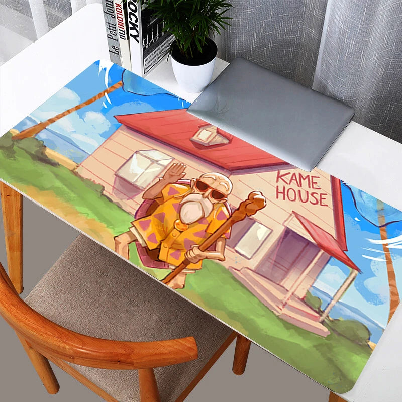 DBZ Dragon Ball Master Roshi Mouse Pad Gamer PC Computer Large XXL Desk Mat Keyboard Anime Gaming Accessories Mousepad Carpet