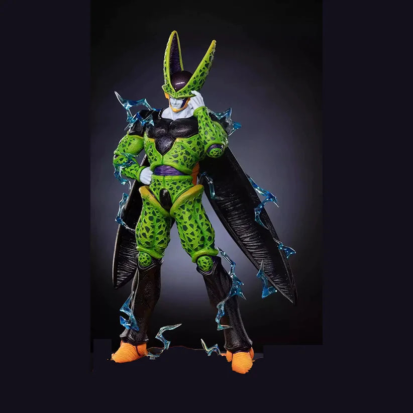 35cm/13.78inch Dragon Ball Z Perfect Cell Figure Cell Figurine Action Figures Pvc Statue Collection Model Toys Gift