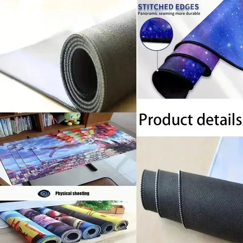 Anime Goku Balls Mousepad HD Printing Computer Gamers Locking Edge Non-slip Mouse  PadKeyboard PC Desk Pad  Anime MousePads