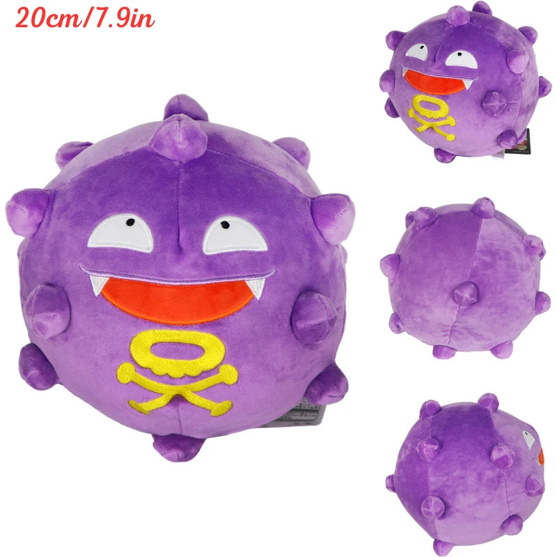Kawaii Pokemon Gengar Gastly Haunter Ditto Soft Plush Toys Cute Anime Cosmog Koffing Stuffed Animal Peluche Dolls Birthday Gifts