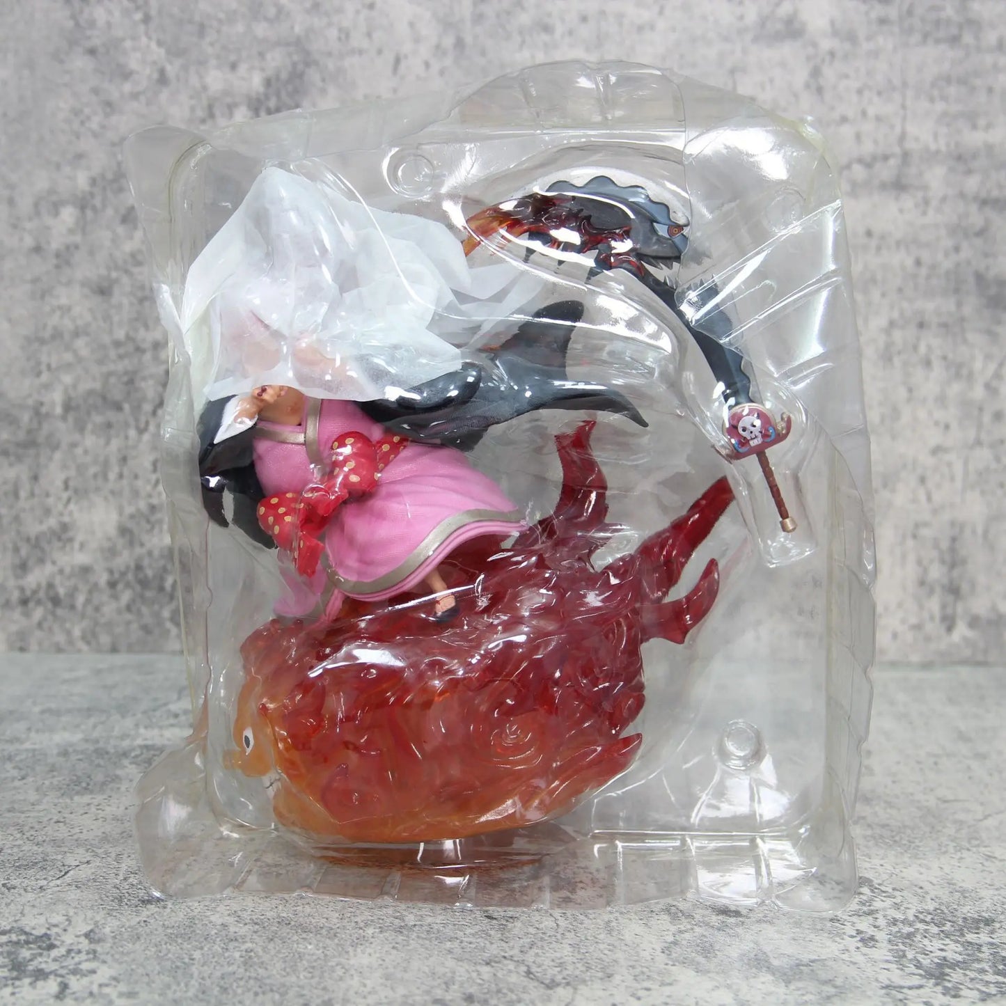 26cm One Piece Four Emperor Big Mom Charlotte Linlin Anime Figure Figures Models Gk Statue Models Collectible Ornament Doll Toys