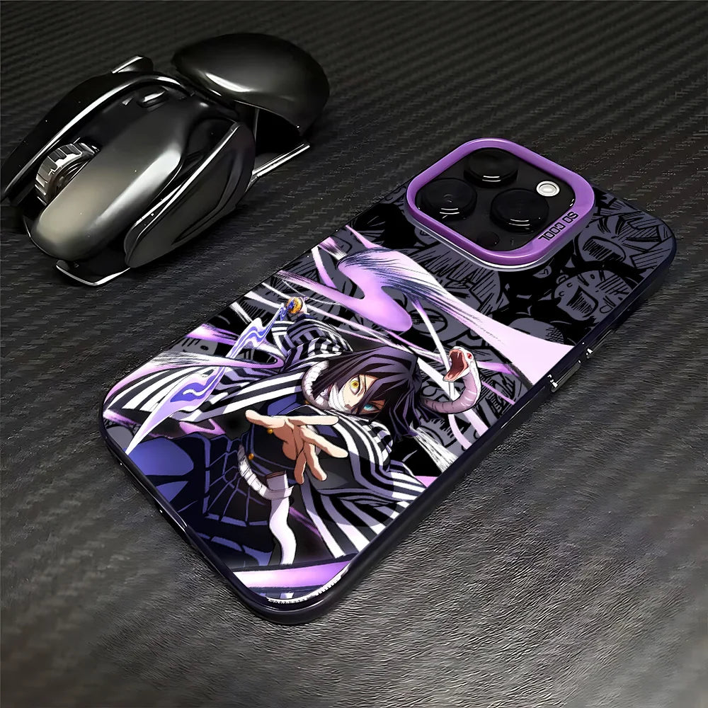 Anime D-Demon Slayers Tanjiroes Phone Case For iPhone 17 16e 16 15 14 13 12 11 mini Pro Max X XR 8 7 Air Plus Anti Matte Cover
