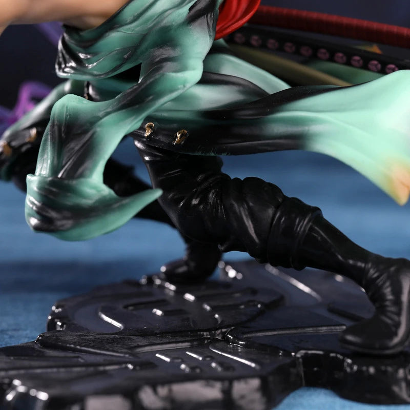 One Piece 10CM Figure Toys Anime GK Roronoa Zoro Three-blade Sa-maximum PVC Action Collection Figurine Model Dolls Gifts Kids