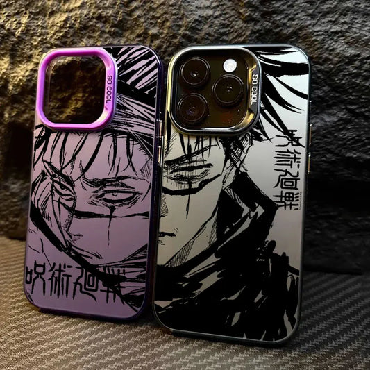 Anime Coque For Apple iPhone 16e 16 14 15 13 11 Pro Max Jujutsu Kaisen Choso ART Case 15 Plus 12 Mini 16e Shockproof Phone Cover