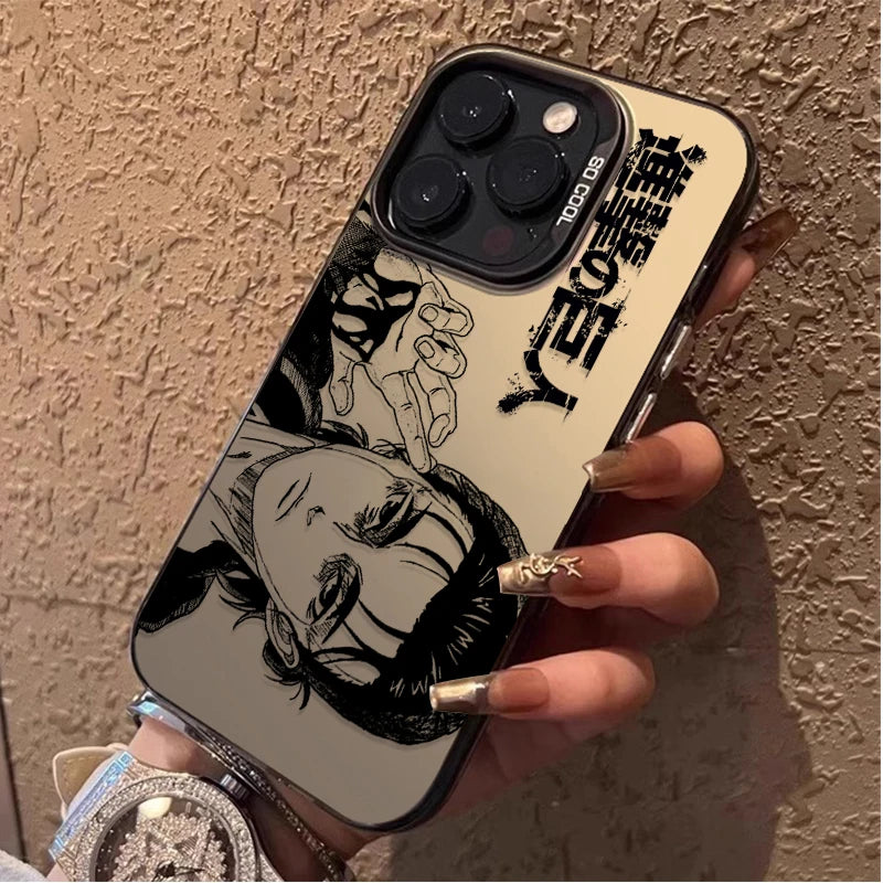 Eren Yeager Attack on Titan Case for iPhone 16E SE4 16 15 14 13 12 11 Pro Max XS X XR 8 7 Plus SE 2020 Shockproof Matte Cover