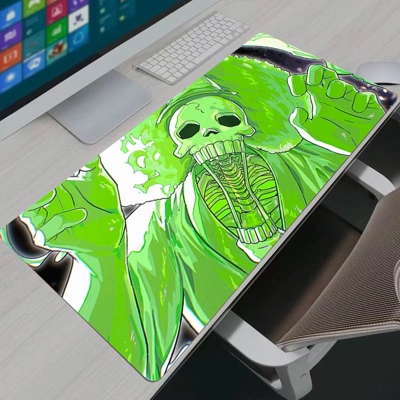 Gaming Mouse Pad Gamer Home Computer HD Mousepad XXL One Piece Luffy Cool Keyboard Pad Carpet Non-Slip Office Mouse Mats