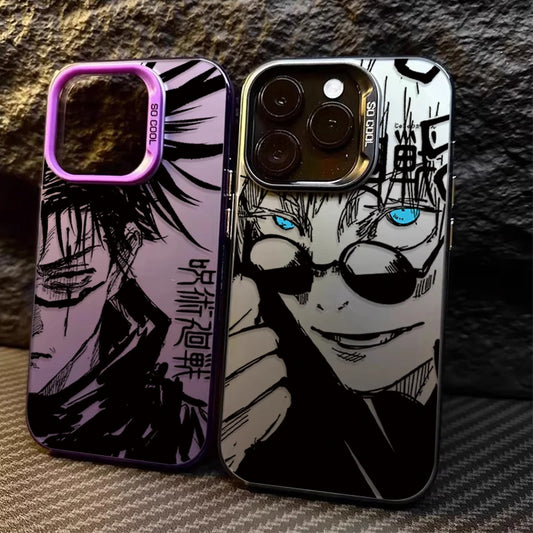 Jujutsu Kaisen Anime Case for iPhone 17 16 15 14 13 12 11 Pro Max Plus 17 Air 16E X XR XS Max Hard Shockproof Bumper Back Cover