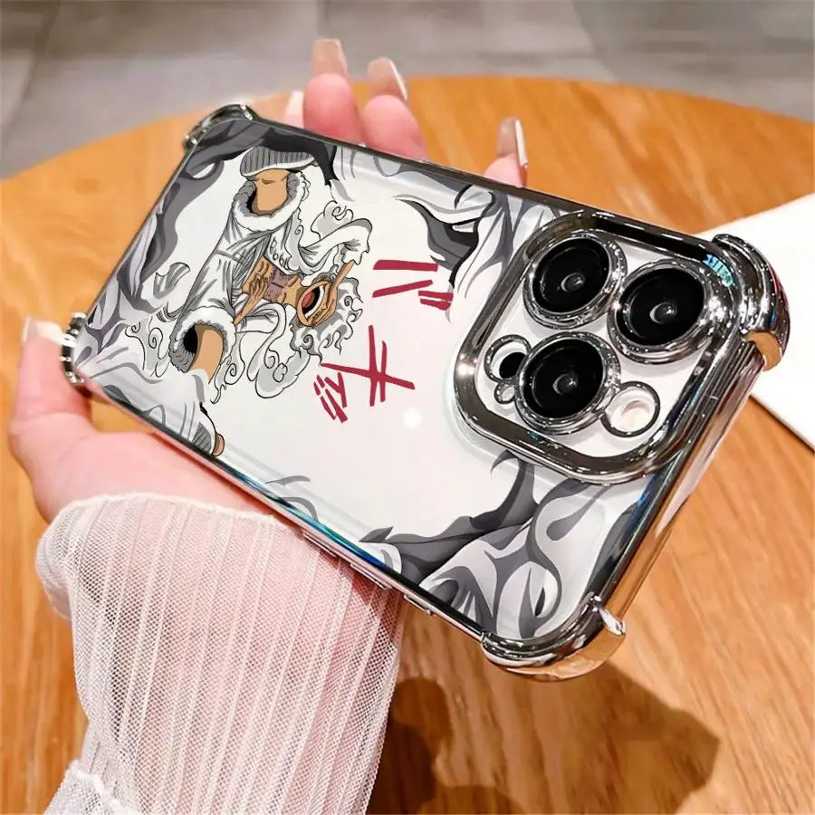 Ones Pieces Case for Apple iPhone 11 16 14 12 13 Plus 16e XR XS Max 15 Pro MAX Clear Cover