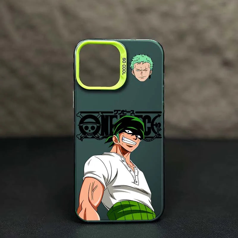 ONE PIECE Portgas D Ace Cool Cover For Apple iPhone 17 16 15 14 13 Pro Max Plus Colorful Silver Phone Case