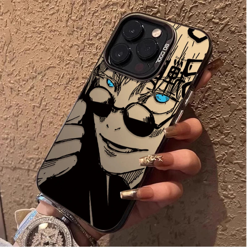 Jujutsu Kaisen Anime Case for iPhone 17 16 15 14 13 12 11 Pro Max Plus 17 Air 16E X XR XS Max Hard Shockproof Bumper Back Cover