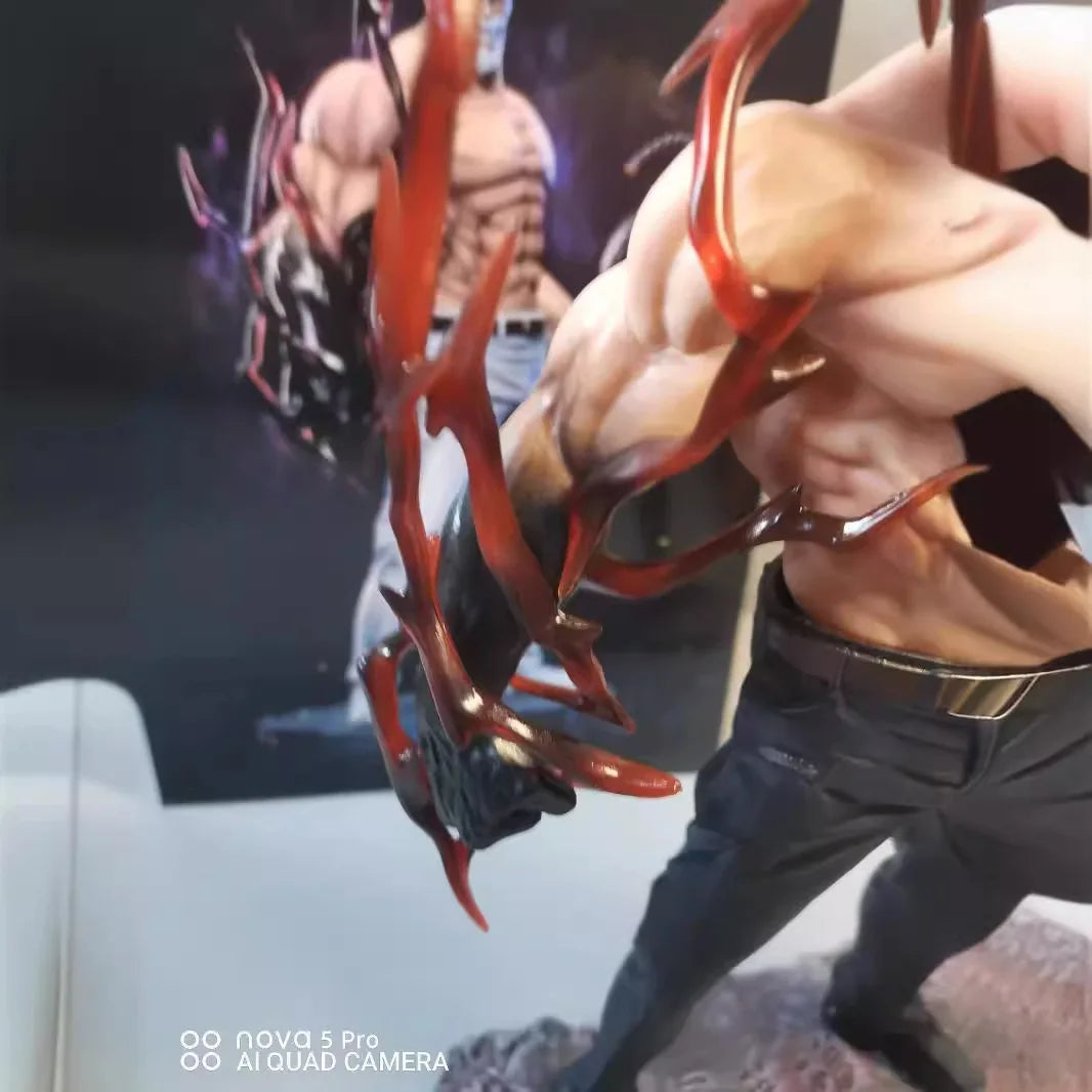 26cm One Piece Anime Figures Monkey D Garp Standing Posture Sculpture Scene Doll Pvc Model Statue Ornament Collection Toys Gifts