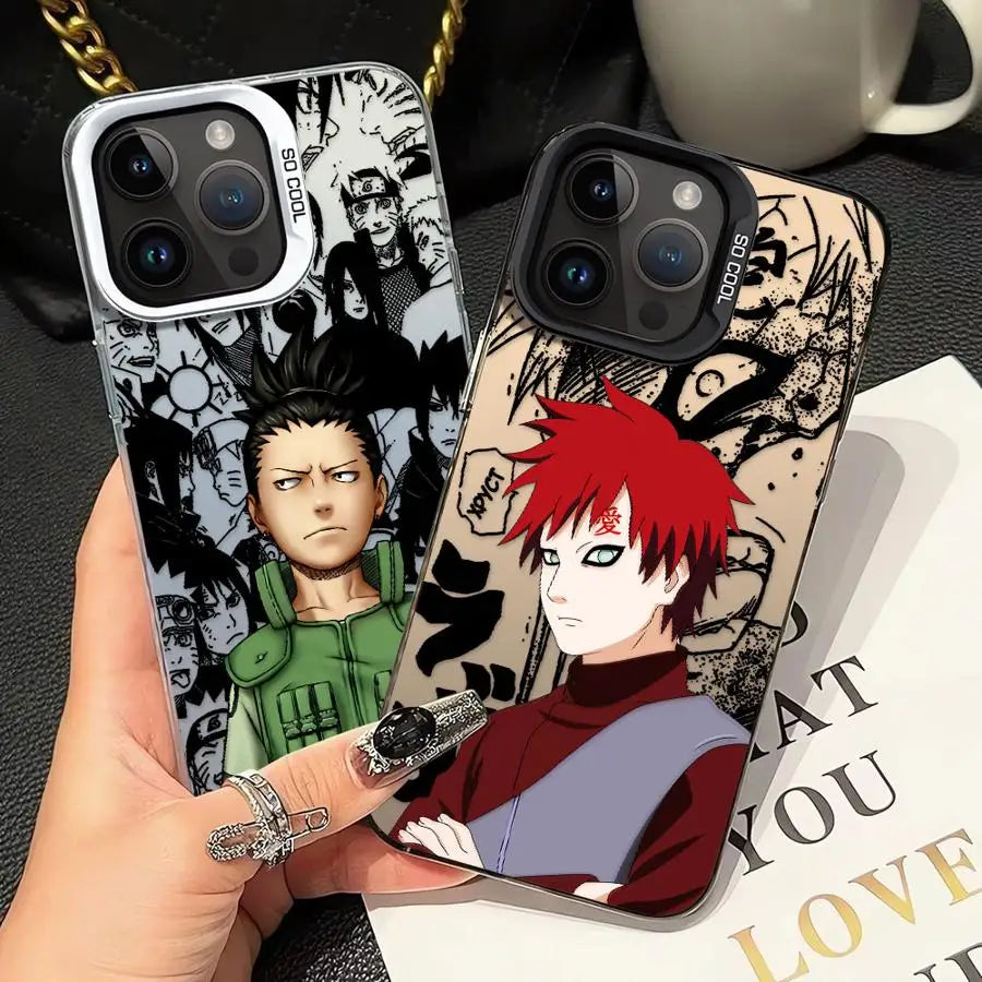 N-Narutos Gaara Soft Cover Phone Case for iPhone 14 15 16 Plus 16e 11 12 13 Pro Max