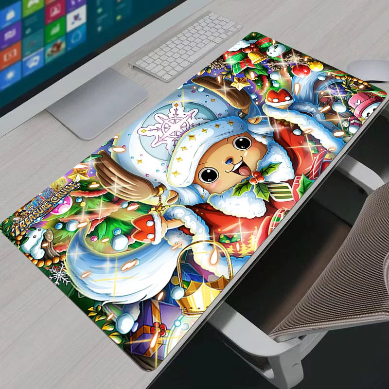 Gaming Mouse Pad Gamer Home Computer HD Mousepad XXL  Keyboard Pad Carpet Non-Slip Office One Piece Tony Tony Chopper Mouse Mats