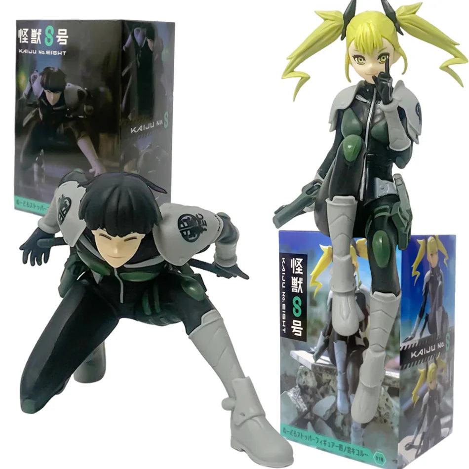 Anime FuRyu Noodle Stopper Reno Ichikawa Kikoru Shinomiya Soshiro Hoshina (Kaiju No. 8) Action Figure Collectible Model Toy Gift