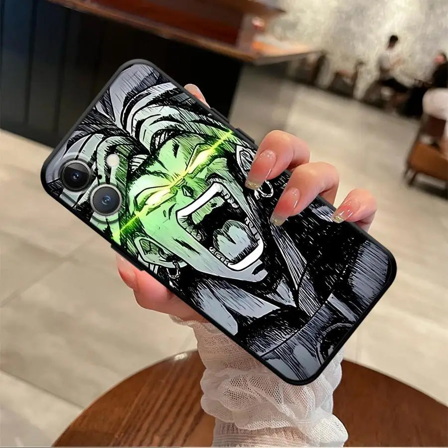 Anime D-Dragon Ball Son Goku Black Soft Phone Cover Case for iPhone XR XS Max 17Air 7 8 15 16 14 Plus 13 12 11 17 Pro Max