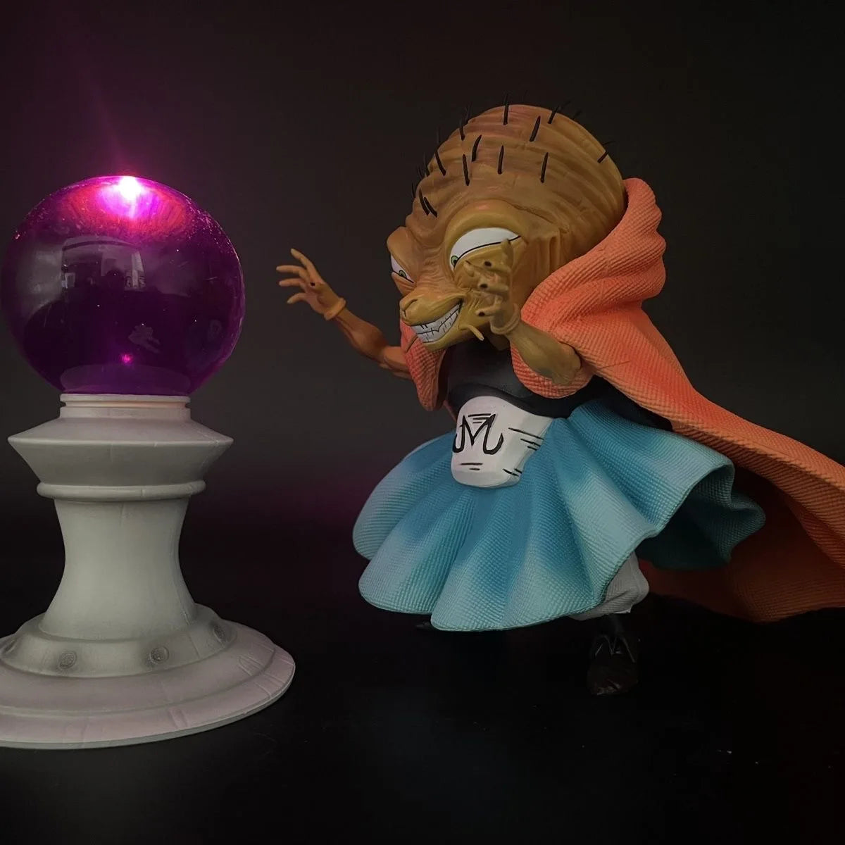 Anime Dragon Ball Babidi Figure with light ball Babidi Figurine 16CM PVC Action Figures GK Statue Collection Model Toys Gifts