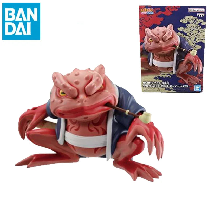 BANDAI NAMCO BANPRESTO Original Genuine In Stock NARUTO Shippuden GamaBunta and SHUKAKU Collector Figurine Toys model gift