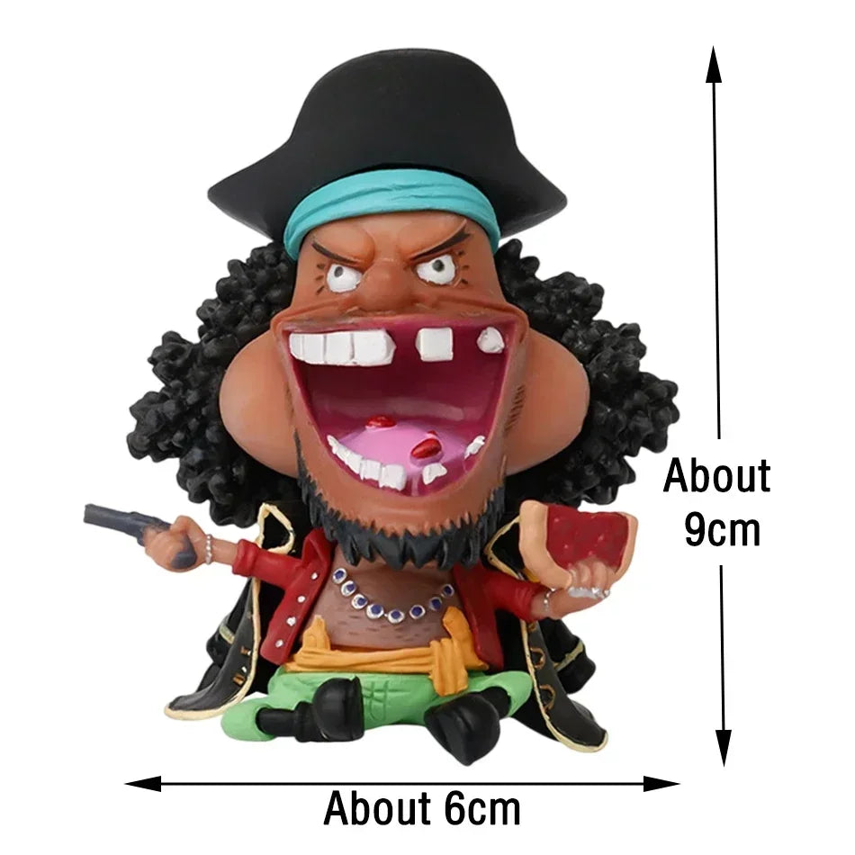 Anime One Piece Figure 17 Styles Zoro Luffy Sanji Ace Robin Nami Frank Usopp Brook Chopper PVC Decoration Figural Model Gift Toy