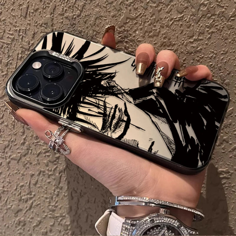 Jujutsu Kaisen Anime Case for iPhone 17 16 15 14 13 12 11 Pro Max Plus 17 Air 16E X XR XS Max Hard Shockproof Bumper Back Cover