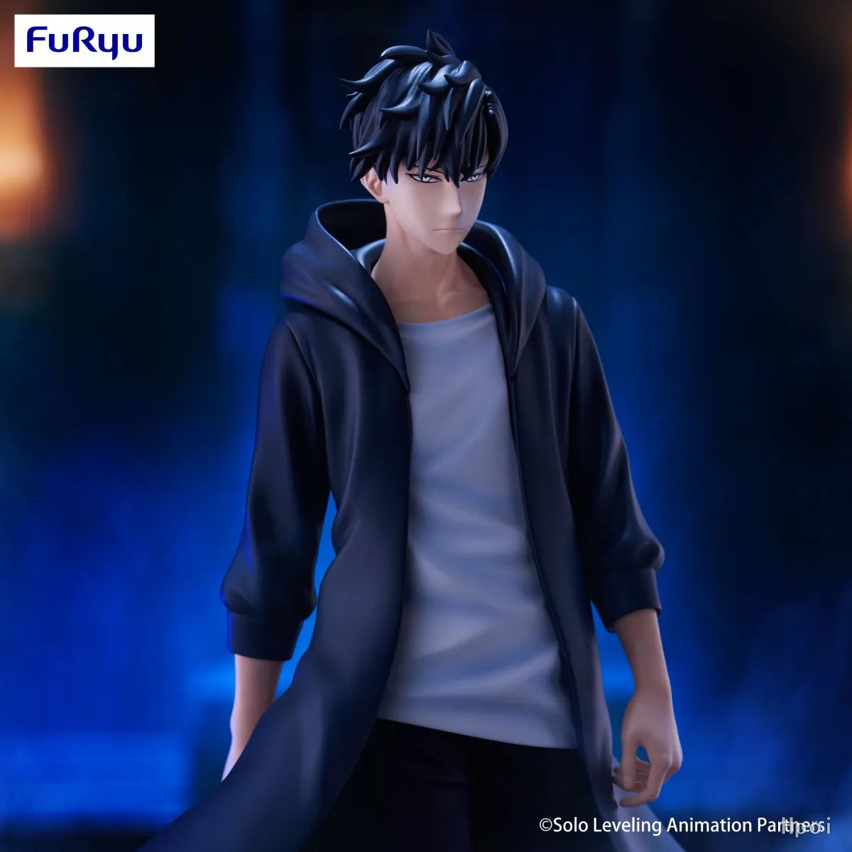 21CM Anime solo leveling Figure Sung Jin Woo Animated Edition ESPRESTO Excite Motions-1 Battle Scene Model Toy Doll PVC Gift