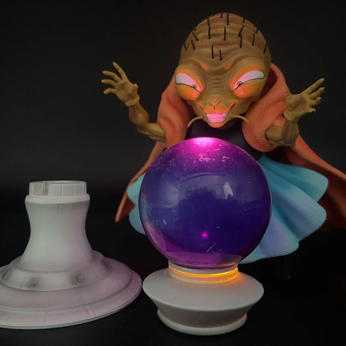 Anime Dragon Ball Babidi Figure with light ball Babidi Figurine 16CM PVC Action Figures GK Statue Collection Model Toys Gifts