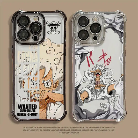 Ones Pieces Case for Apple iPhone 11 16 14 12 13 Plus 16e XR XS Max 15 Pro MAX Clear Cover