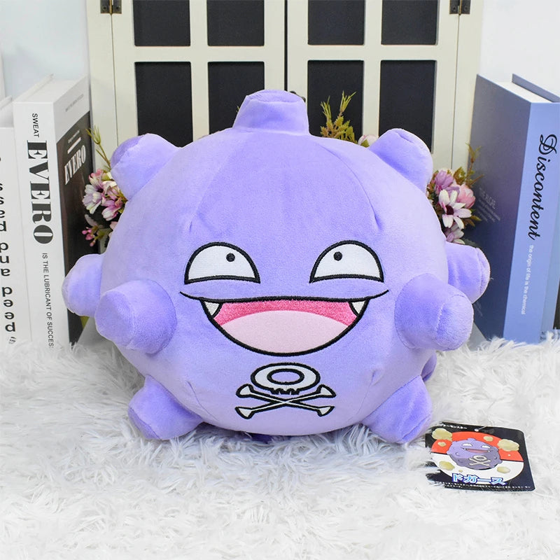 Kawaii Pokemon Gengar Gastly Haunter Ditto Soft Plush Toys Cute Anime Cosmog Koffing Stuffed Animal Peluche Dolls Birthday Gifts