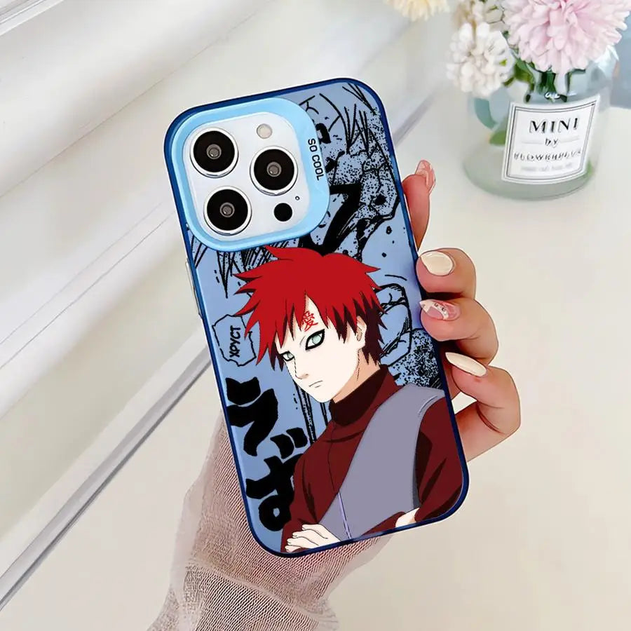 N-Narutos Gaara Soft Cover Phone Case for iPhone 14 15 16 Plus 16e 11 12 13 Pro Max