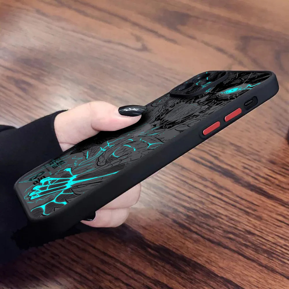 Matte Transparent Back Cover Kaiju No 8 Kafka Phone Case For iPhone 16 15 14 13 12 11 Mini Pro Max X XR XSMax 7 8 Plus