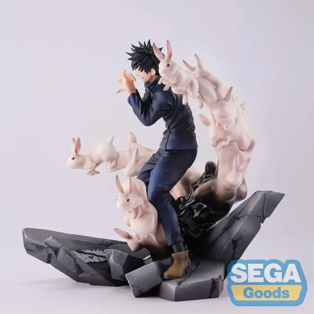 In stock Original Genuine SEGA Jujutsu Kaisen 19cm Fushiguro Megumi Statue Anime Figurine PVC Model Doll Collection Toy Gift