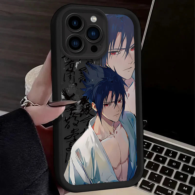 N-NARUTO-S Matte Phone Case For iPhone 16 16E 15 14 13 12 11 Pro Max X XS X S Max XR SE 2020 SE4 7 8 Shockproof Silicone Cover