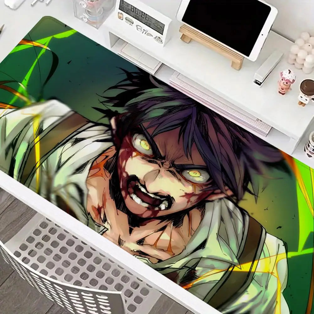 Yeager Allen Comic Attack on Titan Mouse Pad Large XXL Mouse Pad HD Rubber Non-slip Mouse Pad Laptop Keyboard Accessory Desk Pad