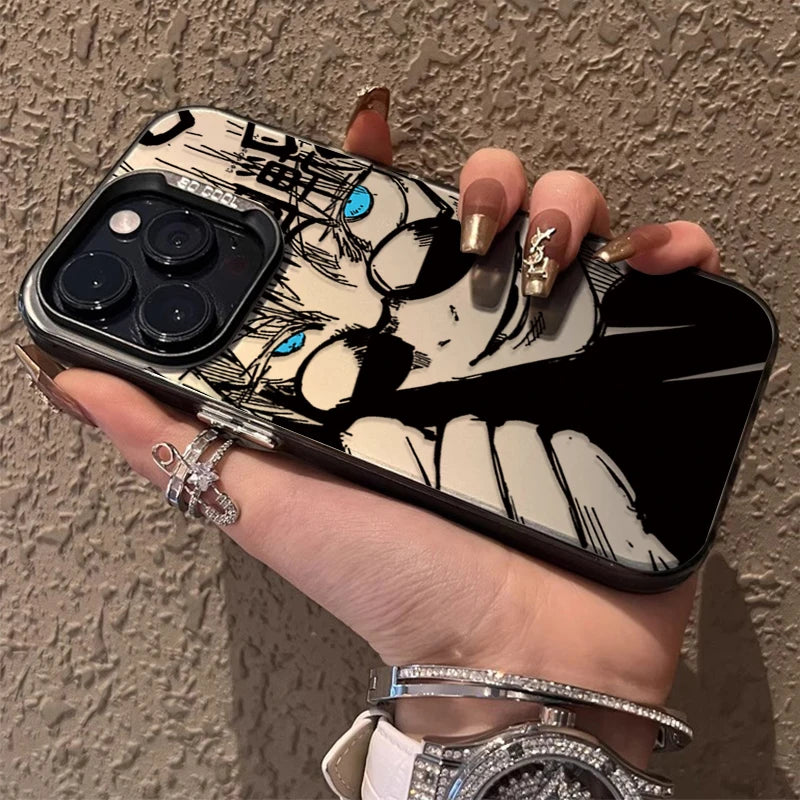 Jujutsu Kaisen Anime Case for iPhone 17 16 15 14 13 12 11 Pro Max Plus 17 Air 16E X XR XS Max Hard Shockproof Bumper Back Cover