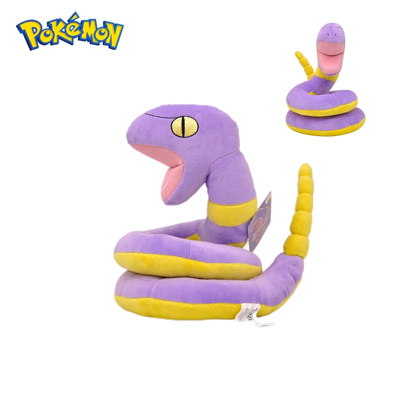 Pokemon Ekans Plush Toy Cartoon & Cute Children's Toy Anime Stuffed Doll Halloween Decorations Birthday Present