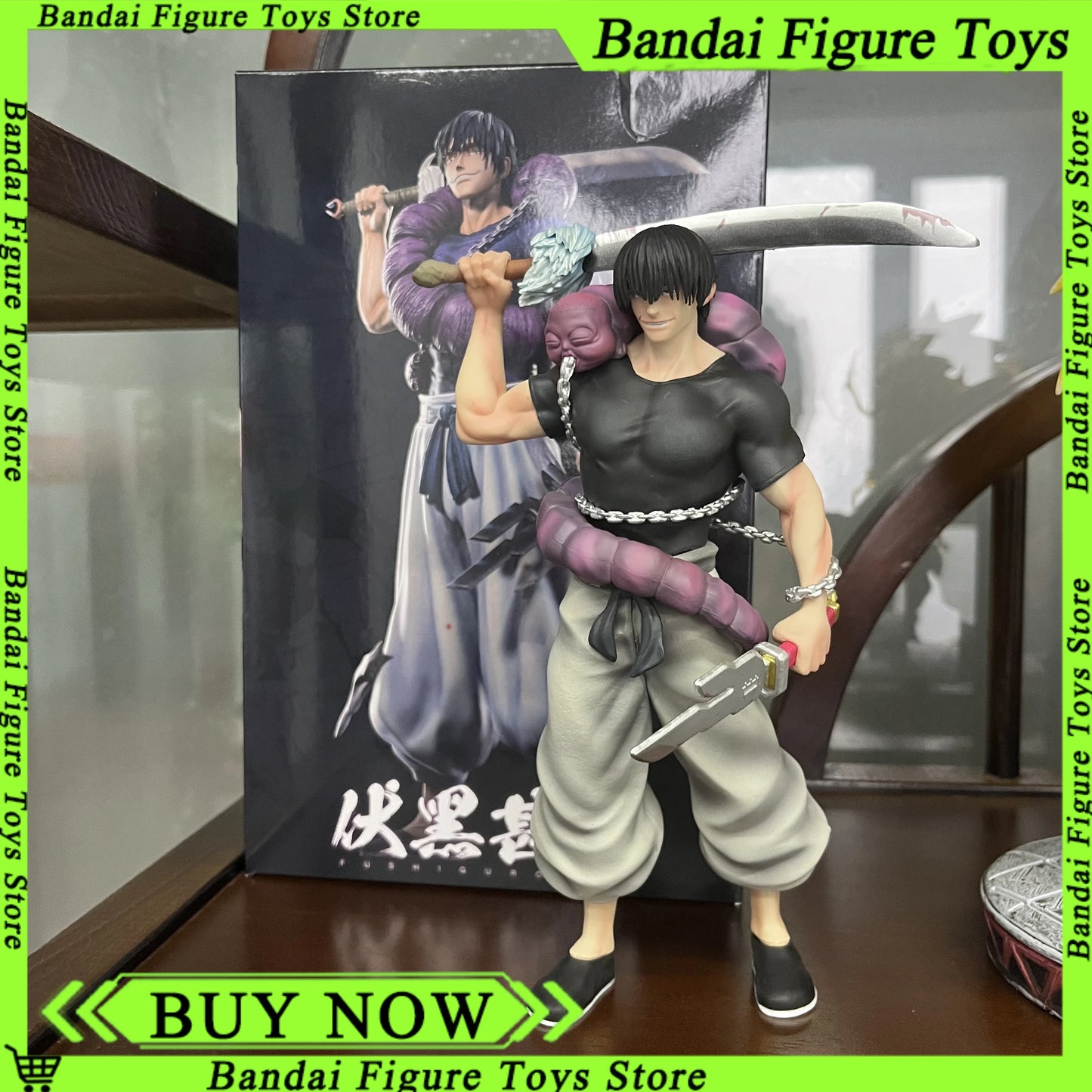 21cm Toji Figure GK Jujutsu Kaisen Figurine King of Artist Fushiguro Toji Action Figures Standing Model PVC Festival Toy Gifts