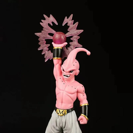 LA SONRISA QUE ANUNCIA EL FIN DEL MUNDO 🌑 Majin Buu — Bola de Ki Púrpura.