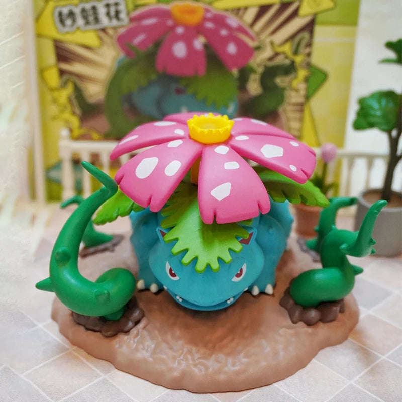 Genuine Pokemon Anime Action Figures Call Of Duty GK PVC Charizard Blastoise Arcanine Lapras Venusaur Dragonite Christmas Gift