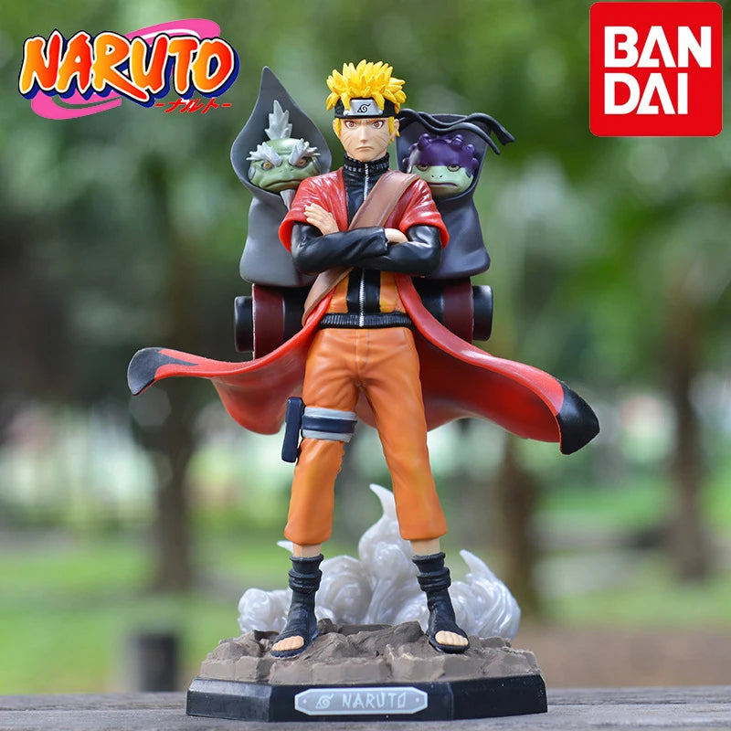 23CM Uzumaki Naruto Naruto Sage Action Anime Figures PVC Toys Shippuden Collector Figurine Brinquedos Model Doll Figure