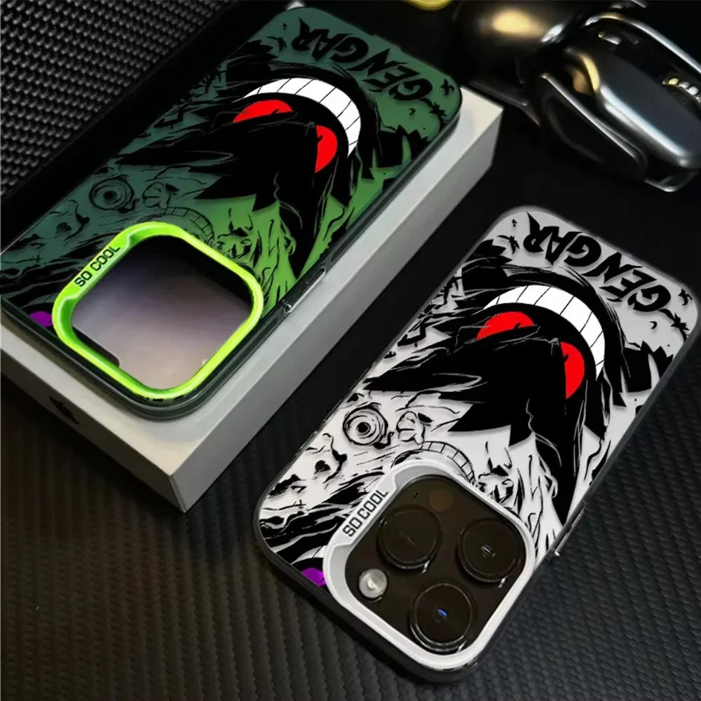 Anime P-Pokemon G-Gengar Cool Phone Case For iPhone 16e 16 15 14 13 12 11 Pro Max 7 8 Plus XR XS Max Shockproof Matte Back Cover