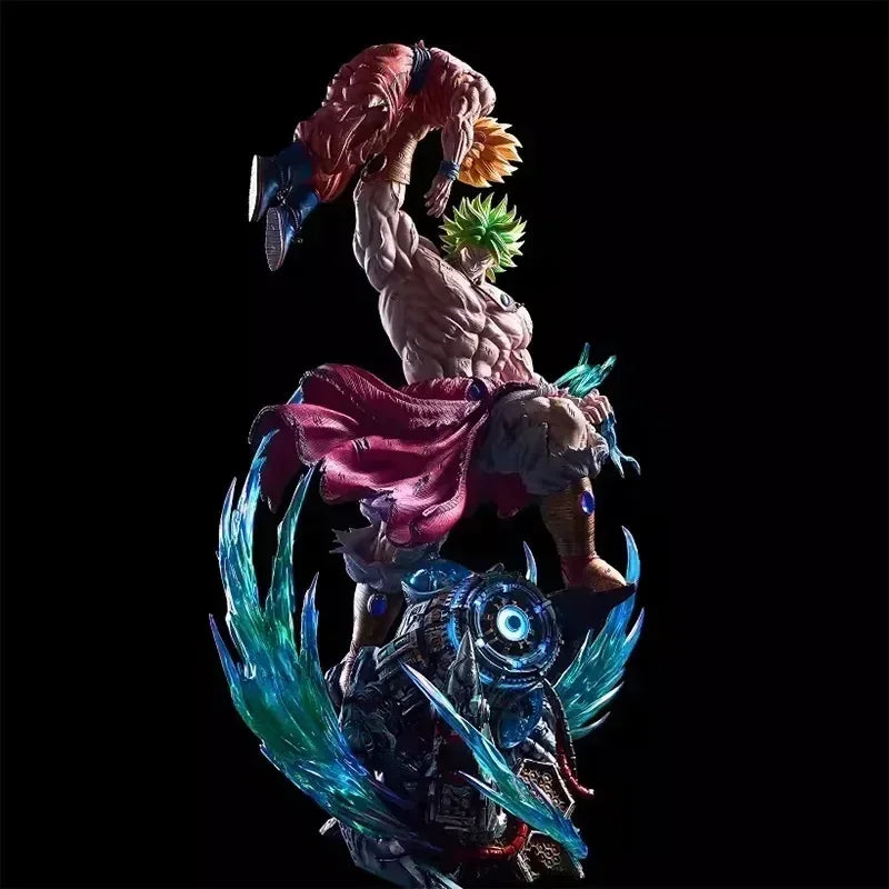 Broli Vs Goku Anime Figure Dragon Ball Broli 28cm Figurine Pvc Statue Model Doll Desk Decoration Collectible Toys Christmas Gift