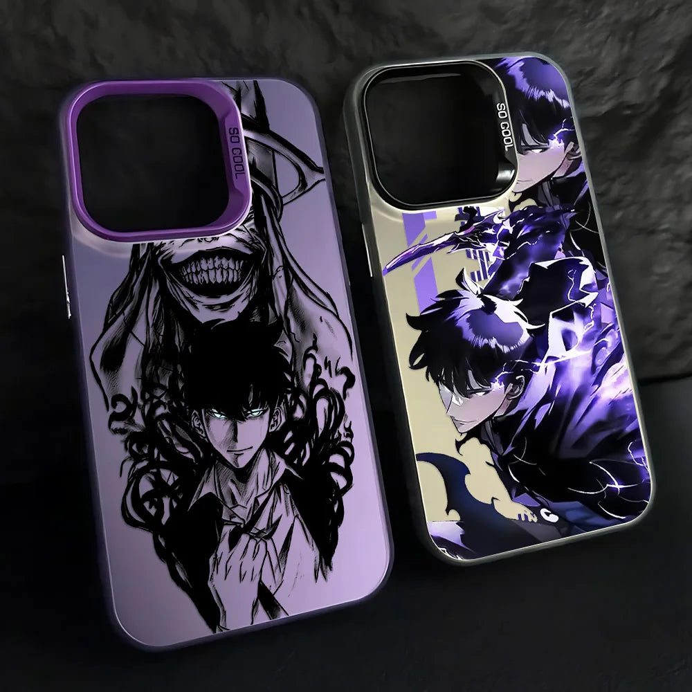 Anime S-Solo Phone Case For Xiaomi Mi 14T 14 13 12 12T 11 Lite Poco X7 X6 F6 F5 X5 F4 F3 X3 GT Pro 4G 5G Levelings Back Cover